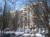 Пр. Маршала Жукова, дом 66, корп. 1. Общий вид дома со стороны двора и дома 3 по ул. Бурцева. Фото февраль 2012 г.