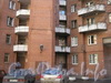 Ленинский пр., дом 75 корпус 2. Парадные на углу дома. Фото март 2012 г.