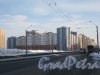 Ленинский пр., дом 72, корпус 1. Общий вид со стороны дома 57 корпус 1. Фото 28 января 2013 г.