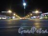 Перспектива Московского проспекта от площади Победы в центр города ночью. Фото 8 мая 2013 г. 
