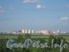 Вид с Пулковских высот в сторону новостроек в районе Купчино. Фото 11 июля 2012 г.
