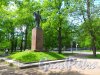 г. Пушкин, Софийский бульвар. Памятник Эрнсту Тельману. Фото 27 мая 2013 г.