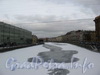 Перспектива реки Фонтанка от моста Ломоносова в сторону Невского проспекта зимой 2008 г.