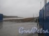 Дуддергофский канал в сторону Финского залива. Вид с пересечения пр. Героев и ул. Маршала Захарова. Фото 29 декабря 2013 г.