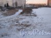 Река Ивановка в районе ул. Здоровцева (слева). Вид от пр. Ветеранов в сторону ул. Чекистов. Фото январь 2014 г.