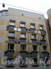 26-я линия В.О., д. 11. Здание ПТУ № 68. Фрагмент фасада здания. Фото октябрь 2009 г.