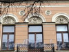 6-я линия В.О., д. 27. Фрагмент фасада левого корпуса. Фото апрель 2011 г.