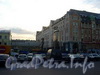 В глубине участка, за строительной площадкой торгово-офисного комплекса «Regent Hall» располагается наземный вестибюль станции метро «Достоевская». Фото июнь 2004 г.