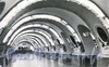 Станция метро «Площадь Восстания». Перронный зал. 1965 г. (набор открыток)