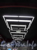 Световые плафоны наземного вестибюля станции метро «Обводный канал». Фото 30 декабря 2010 г.