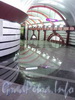 Станция метро «Обводный канал». Переход между перронным залом и экскалатором. Фото 30 декабря 2010 г.