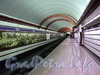 Станция метро «Обводный канал». Перрон. Фото 30 декабря 2010 г.