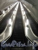Станция метро «Обводный канал». Эскалатор. Фото 30 декабря 2010 г.