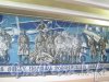 Станция метро «Комендантский проспект». Мозаичное панно «Первым Российским авиаторам». Фото апрель 2012 года.