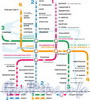 Схема метро Петербурга до 20 декабря 2008 г. 