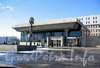 Станция метро «Выборгская». Наземный павильон. Вид с Лесного проспекта. Фото март 2009 г.