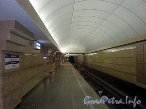 Станция метро «Спасская». Перрон. Фото декабрь 2009 г.