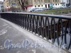 Ограда Петропавловского моста. Фото декабрь 2009 г.