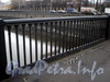 Фрагмент ограждения Предтеченского моста. Фото ноябрь 2009 г.