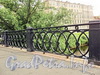 Ограда Смоленского моста. Фото июнь 2010 г.