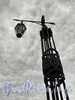 Фонарь Смоленского моста. Фото июнь 2010 г.