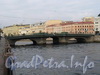 Мост Белинского через реку Фонтанку. Фото октябрь 2010 г.