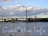 Большой Обуховский вантовый мост через Неву. Фото 2006 года