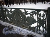 Фрагмент ограждения 1-го Садового моста. Фото март 2010 г.