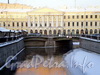 Вид на канал Грибоедова и Театральный мост от Ново-Конюшенного моста. Фото декабрь 2009 г.