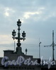 Торшер Троицкого моста. Фото сентябрь 2010 г.