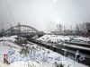 Набережные Обводного канала до наведения нового моста.