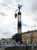 Фонарь Краснооктябрьского моста. Фото сентябрь 2011 г.