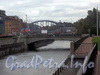Предтеченский мост через Обводный канал. Фото октябрь 2011 г.