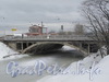 Шлиссельбургский мост. Общий вид моста. Фото февраль 2012 г.