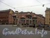 Мост Ломоносова. Вид от площади Ломоносова. Фото июнь 2004 г.
