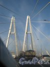Большой Обуховский мост. Общий вид с КАД. Фото 2 октября 2012 г.