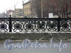 ограда Ново-Петергофского моста