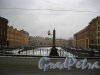 Фонарь Мало-Калинкина моста и перспектива канала Грибоедова. Фото февраль 2013 г.