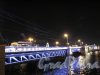 Дворцовый мост. В новогоднем освещении. кон. декабря 2013 г.