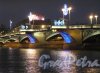 Благовещенский мост. В новогоднем освещении. Фото январь 2014 г. 