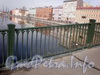 Фрагмент ограды Английского моста. Апрель 2009 г.