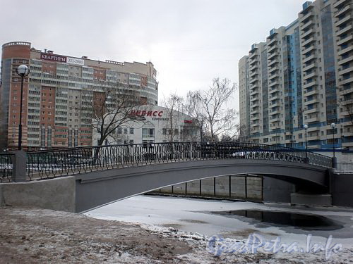 Ново-Андреевский мост через реку Смоленку. Фото декабрь 2009 г.