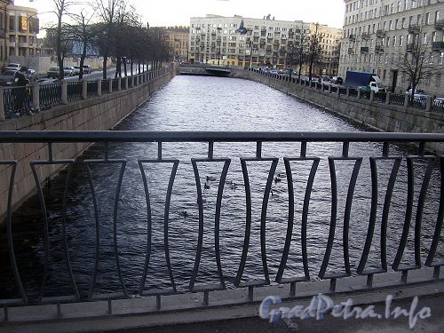 Ограда Карповского моста через Карповку