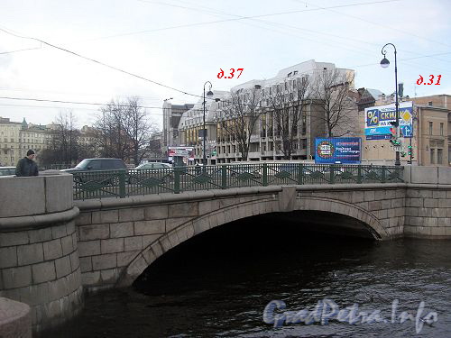 мост Силин через р. Карповка
