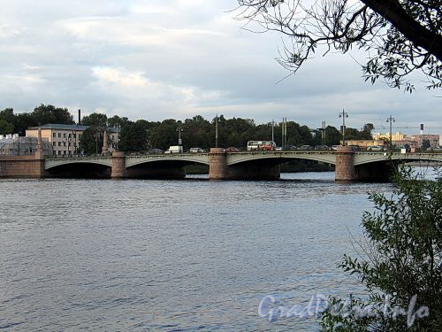 Каменноостровский мост через Малую Невку. Фото сентябрь 2010 г.