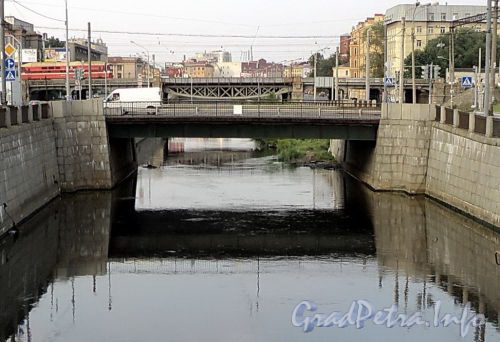 Рузовский мост через Обводный канал. Фото август 2010 г.