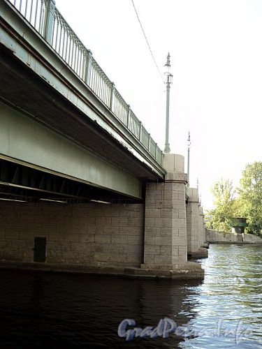 Большой Крестовский мост через Малую Невку. Фото сентябрь 2010 г.