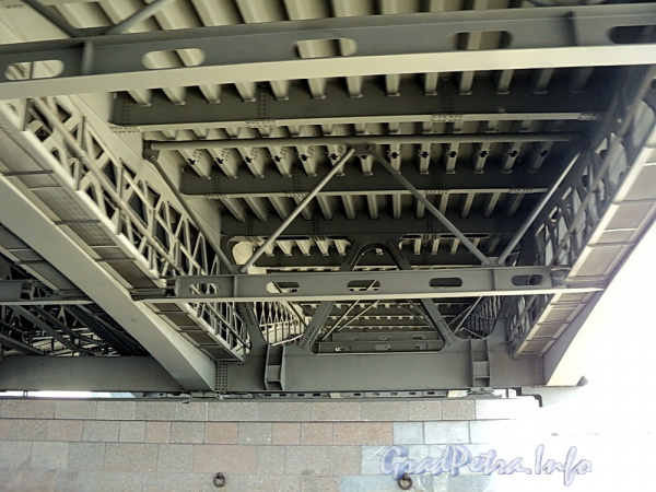 Конструкции Благовещенского моста. Фото июнь 2011 г.