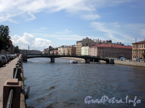 Красноармейский мост через реку Фонтанку. Фото 2008 г.