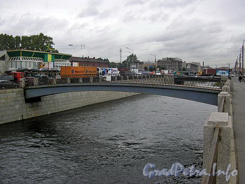 Общий вид Можайского моста в сторону Рыбинской улицы
